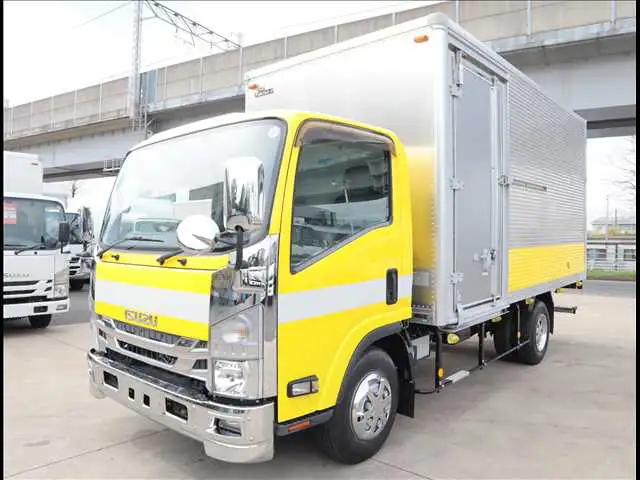 いすゞ エルフ 小型 アルミバン サイドドア 2RG-NPR88YNの中古トラック画像1