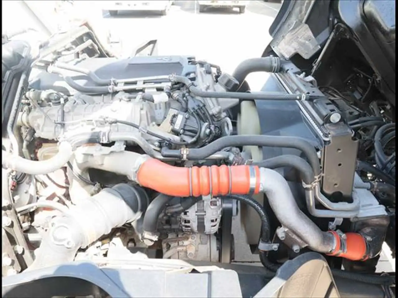 三菱 キャンター 小型 車両重機運搬 ラジコン ウインチの中古トラック画像19