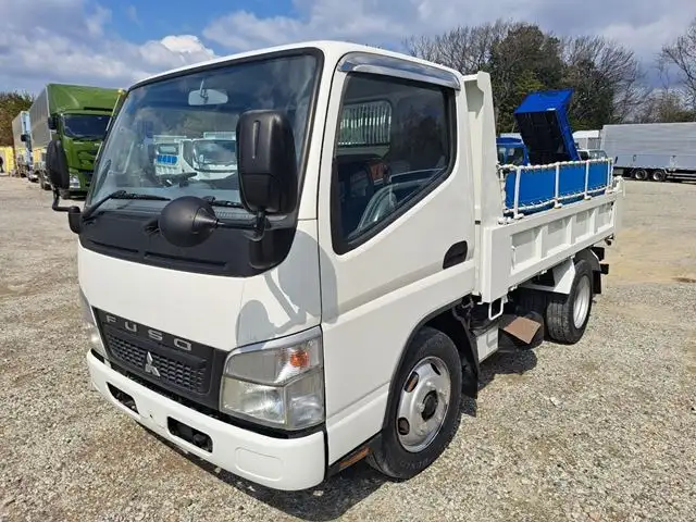 三菱 キャンター 小型 ダンプ コボレーン PDG-FE71DD｜画像1