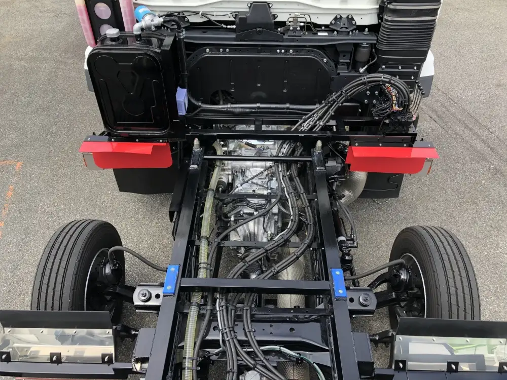 三菱 スーパーグレート 大型 車両重機運搬 ラジコン ウインチの中古トラック画像12