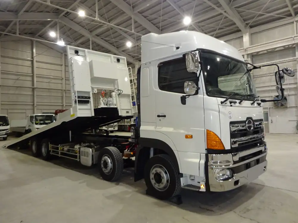 日野 プロフィア 大型 車両重機運搬 ラジコン ウインチの中古トラック画像2