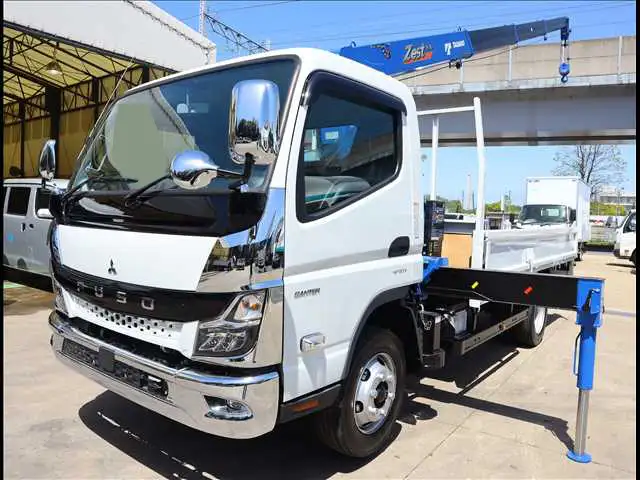 三菱 キャンター 小型 クレーン付 4段 ラジコンの中古トラック画像1