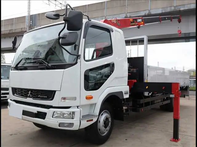 三菱 ファイター 中型/増トン クレーン付 アルミブロック 4段の中古トラック画像1