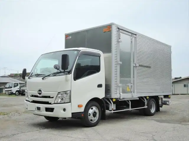 日野 デュトロ 小型 アルミバン パワーゲート サイドドア の中古トラック【車両No.165625】