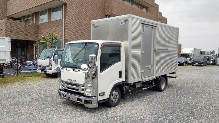 いすゞ エルフ 小型 アルミバン 標準ロング
