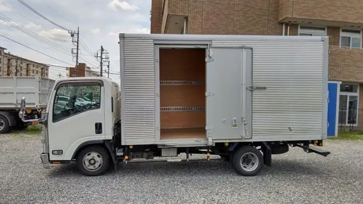 いすゞ エルフ 小型 アルミバン サイドドア TPG-NLR85ANの中古トラック画像7