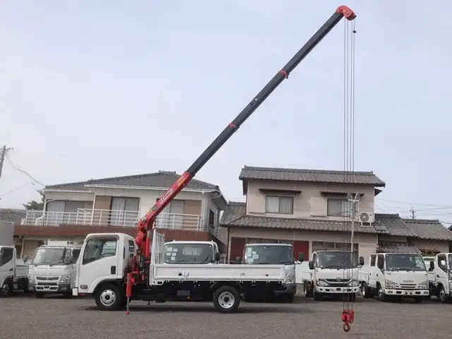 いすゞ エルフ 小型 クレーン付 4段 ラジコンの中古トラック画像9