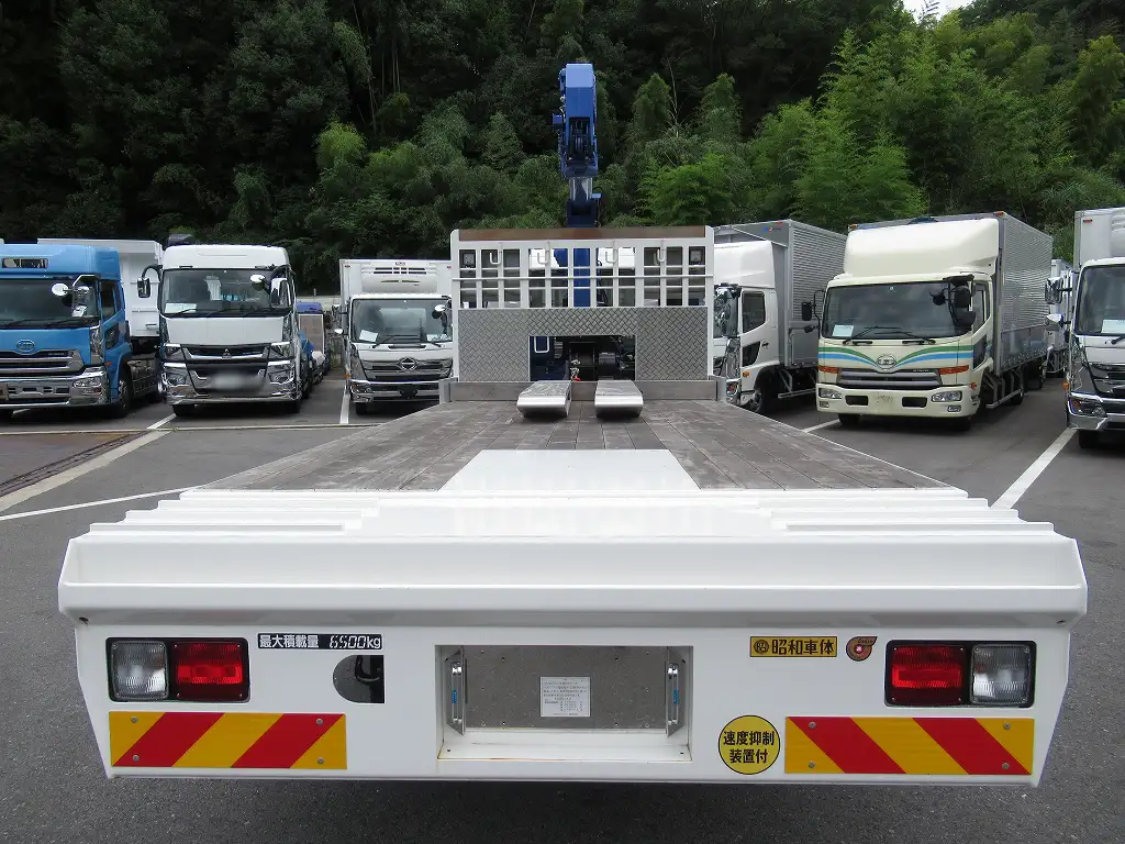日野 レンジャー 中型/増トン 車両重機運搬 4段クレーン ラジコンの中古トラック画像3