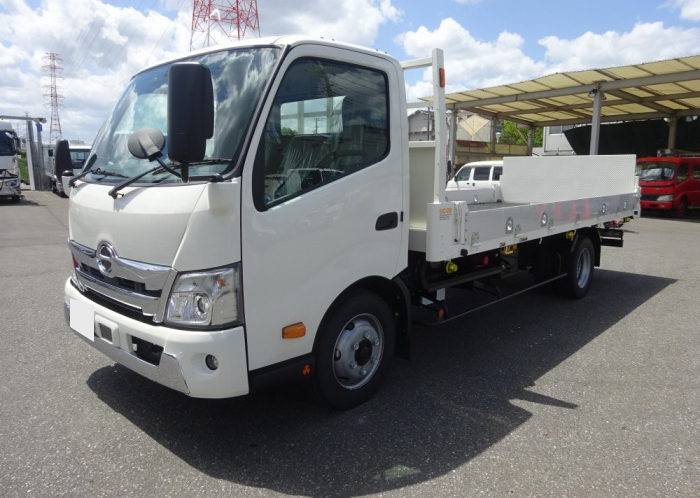 日野 デュトロ 小型 車両重機運搬 セーフティーローダー 2PG-XZU722M