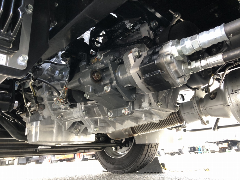三菱 キャンター 小型 車両重機運搬 ラジコン ウインチの中古トラック画像16