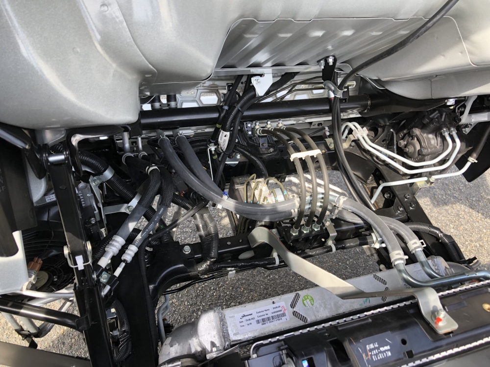三菱 キャンター 小型 車両重機運搬 ラジコン ウインチの中古トラック画像14