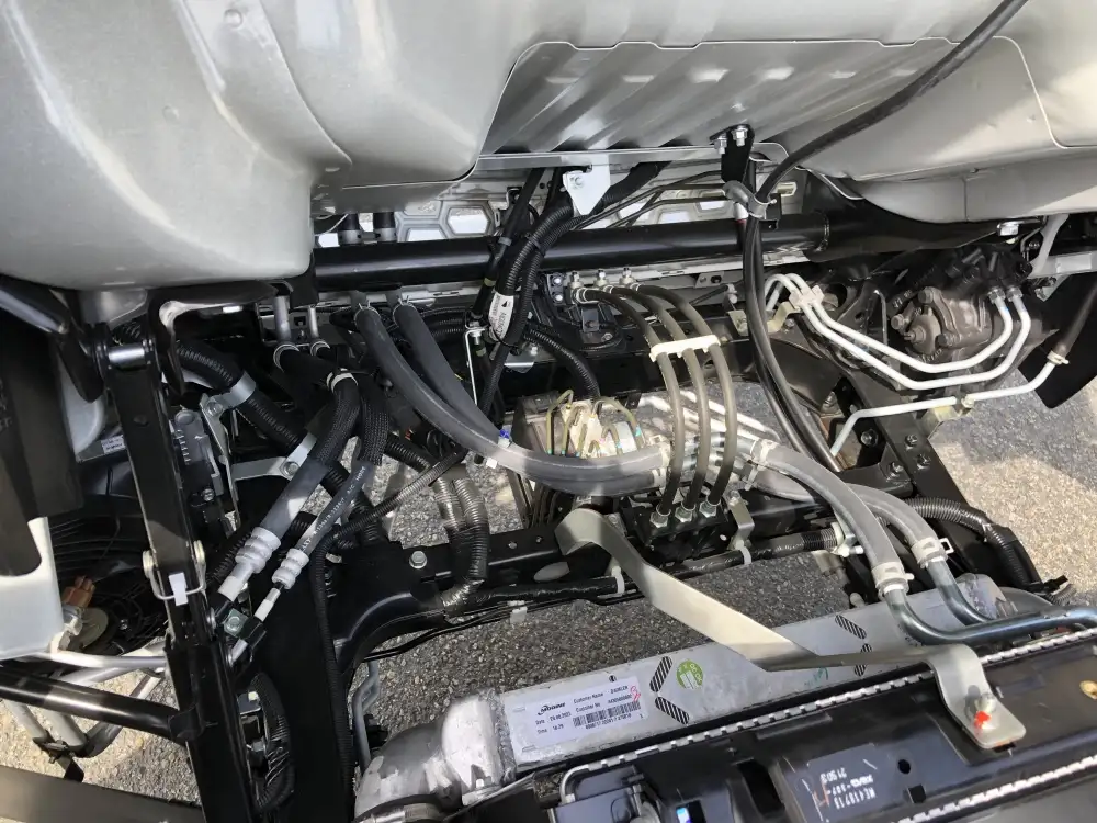 三菱 キャンター 小型 車両重機運搬 ラジコン ウインチの中古トラック画像14