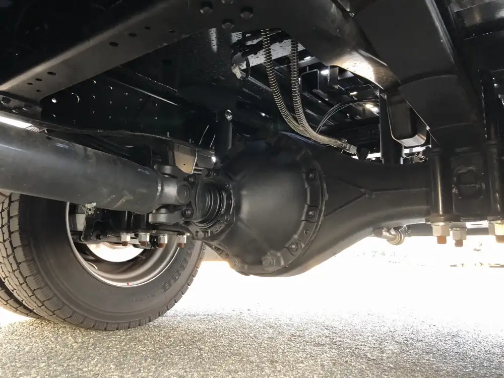 三菱 キャンター 小型 車両重機運搬 ラジコン ウインチの中古トラック画像18