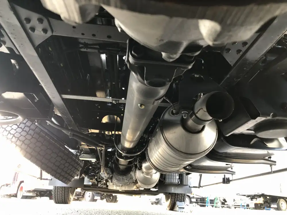 三菱 キャンター 小型 車両重機運搬 ラジコン ウインチの中古トラック画像像17