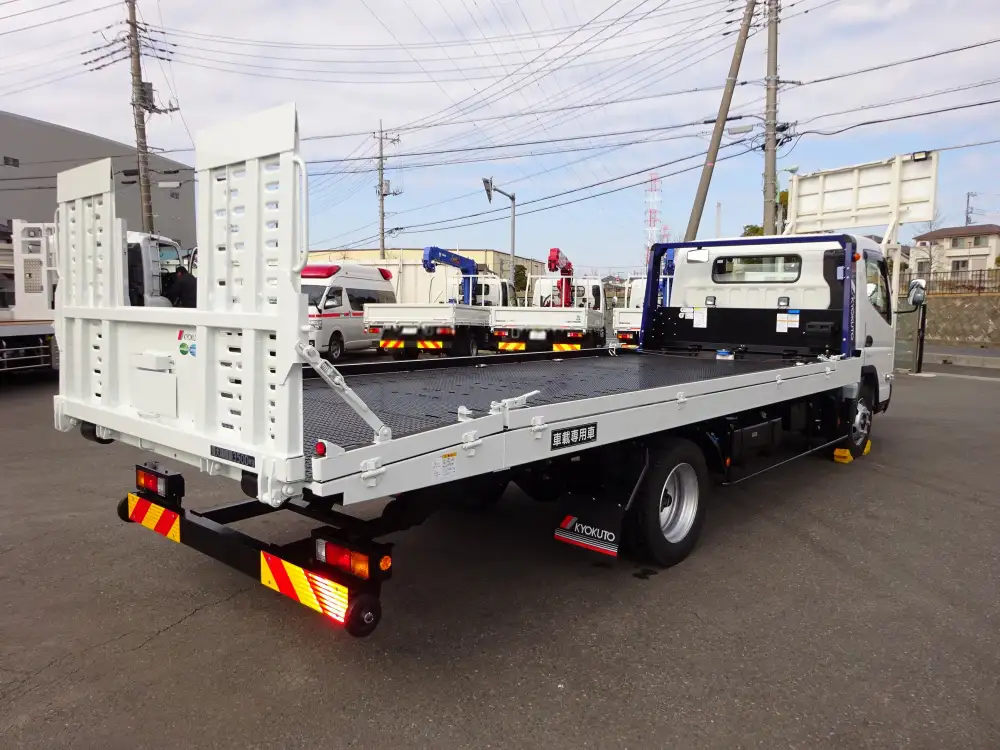 三菱 キャンター 小型 車両重機運搬 ラジコン ウインチの中古トラック画像3