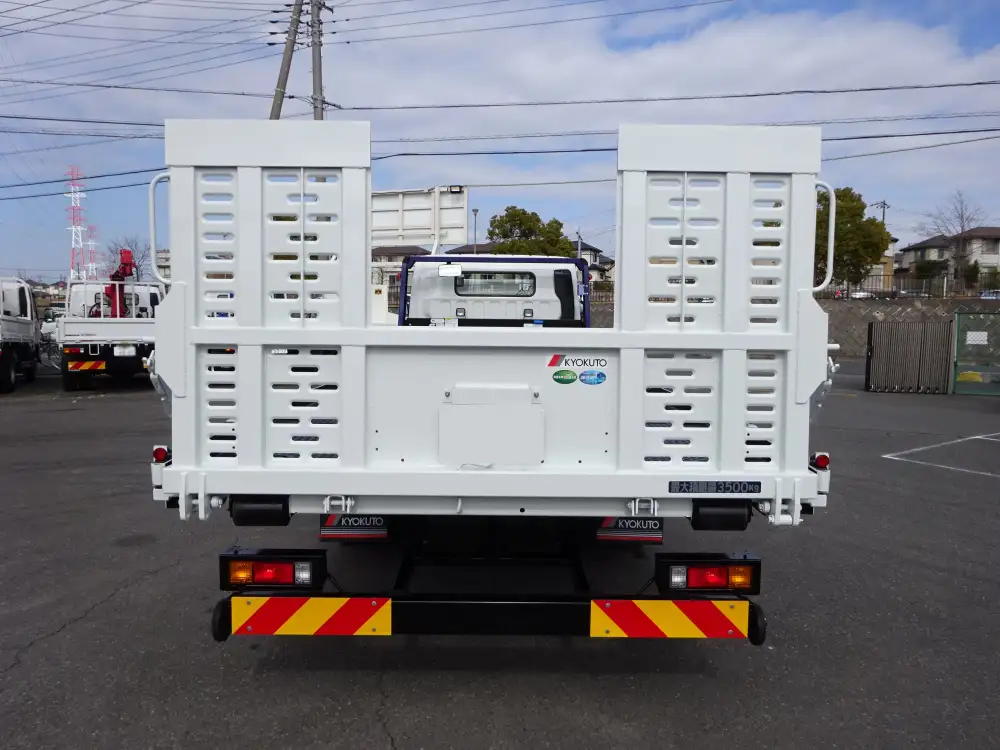 三菱 キャンター 小型 車両重機運搬 ラジコン ウインチの中古トラック画像4
