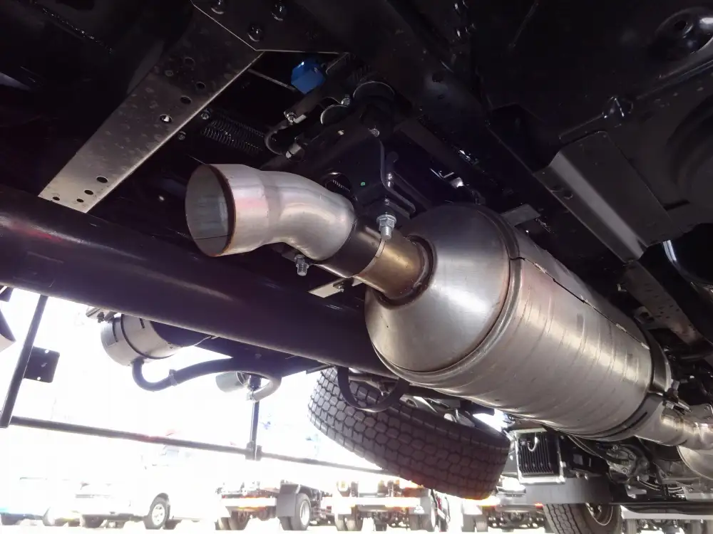 三菱 キャンター 小型 車両重機運搬 ラジコン ウインチの中古トラック画像像17