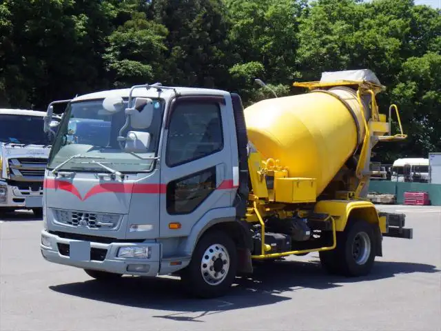 三菱 ファイター 中型/増トン ミキサー・ポンプ TKG-FK71F H28の中古トラック画像1