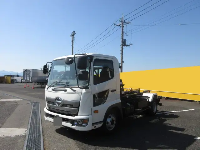 日野 レンジャー 中型/増トン アームロール ツインホイスト 2KG-FC2ABAの中古トラック画像1