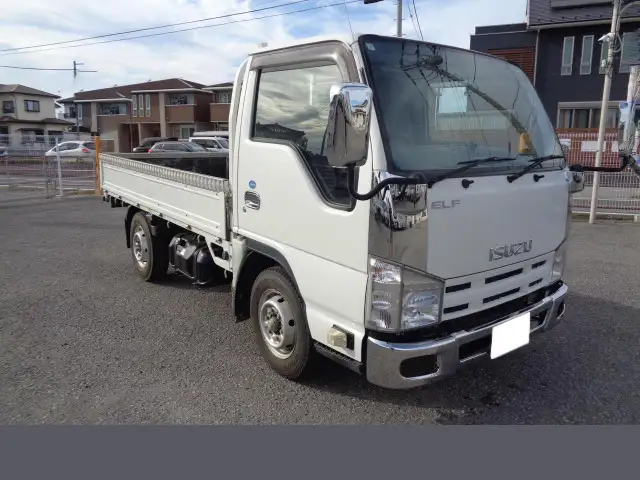 いすゞ エルフ 小型 平ボディ TKG-NHR85A H25の中古トラック画像2