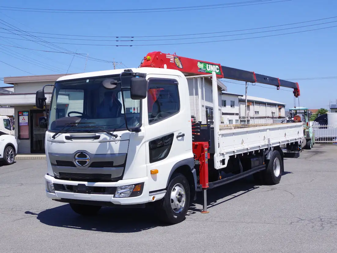 日野 レンジャー 中型/増トン クレーン付 4段 ラジコン の中古トラック【車両No.165734】