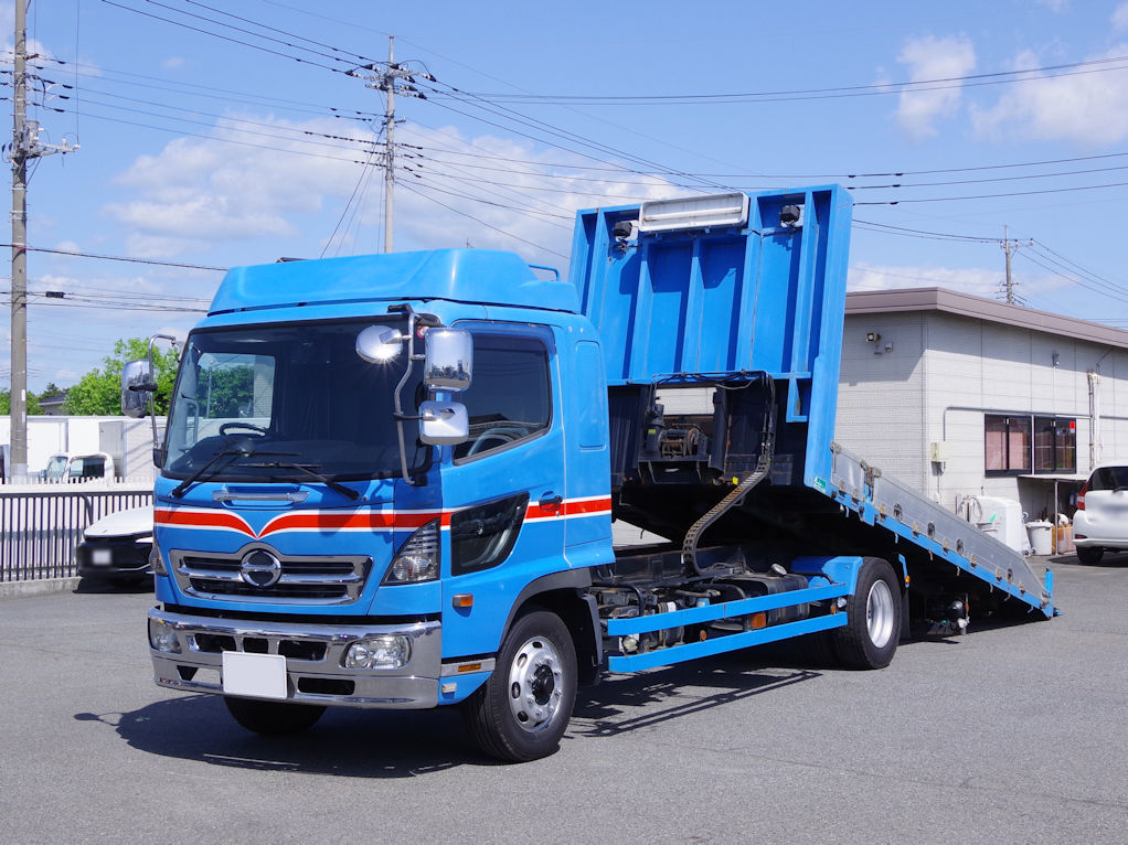 日野 レンジャー 中型/増トン 車両重機運搬 ウインチ ベッド｜画像1