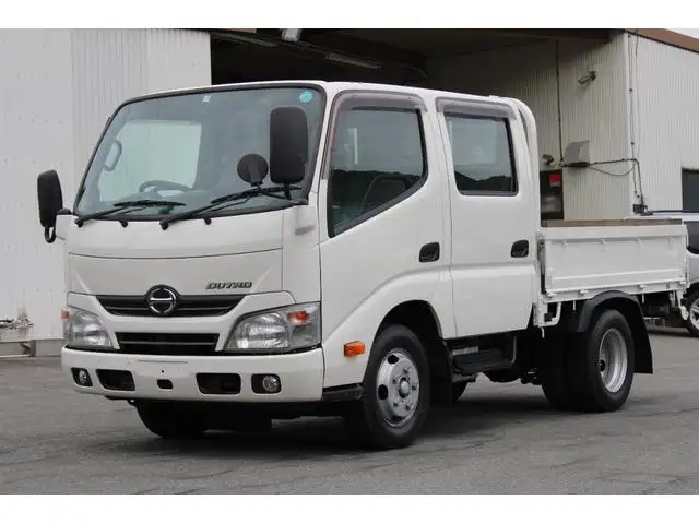 日野 デュトロ 小型 平ボディ Wキャブ  の中古トラック【車両No.165655】
