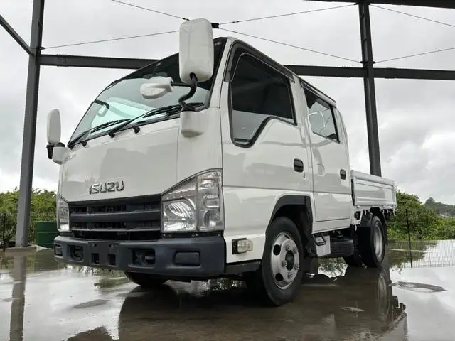 いすゞ エルフ 小型 平ボディ Wキャブ の中古トラック画像1