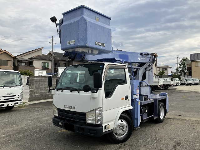 いすゞ エルフ 小型 高所・建柱車 高所作業車 BKG-NKR85N