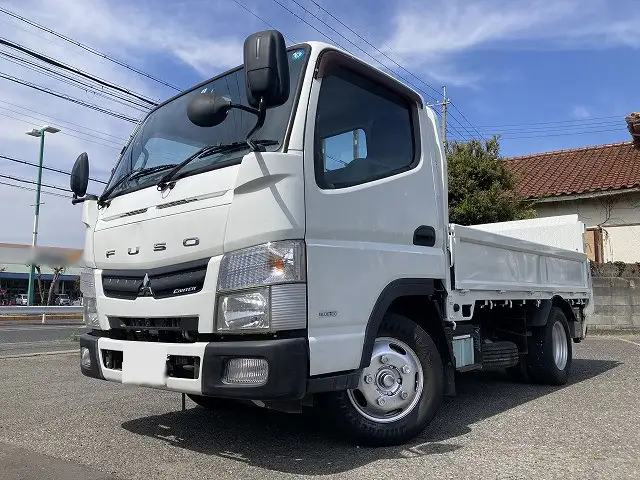 三菱 キャンター 小型 平ボディ パワーゲート 床鉄板 の中古トラック【車両No.165879】