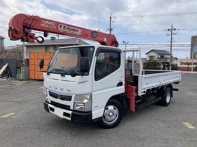 三菱 キャンター 小型 クレーン付 4段 ラジコン の中古トラック【車両No.165855】