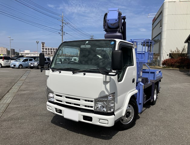 いすゞ エルフ 小型 高所・建柱車 高所作業車 BDG-NKR85N