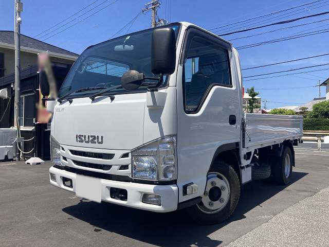 いすゞ エルフ 小型 平ボディ 10尺 TRG-NJR85A