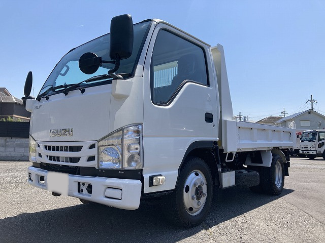 いすゞ エルフ 小型 ダンプ 10尺 TKG-NKS85AD
