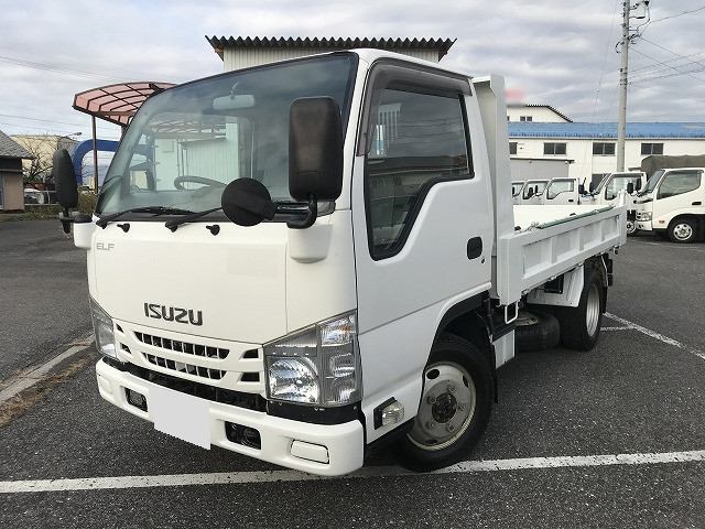 いすゞ エルフ 小型 ダンプ 10尺 TKG-NKS85AD