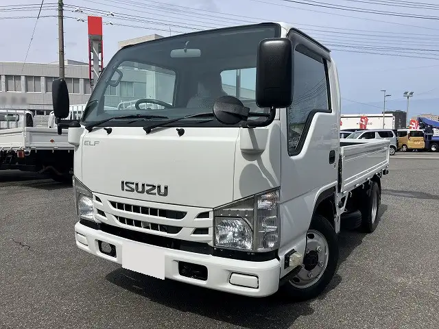 いすゞ エルフ 小型 平ボディ TPG-NJS85A H27の中古トラック画像1