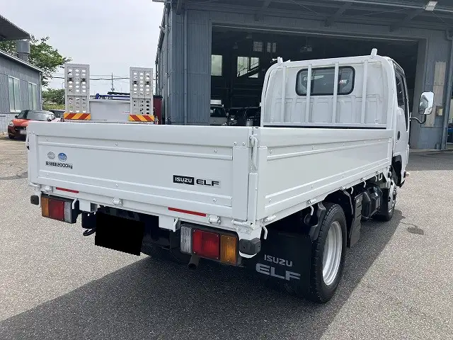 いすゞ エルフ 小型 平ボディ TPG-NJS85A H27の中古トラック画像2