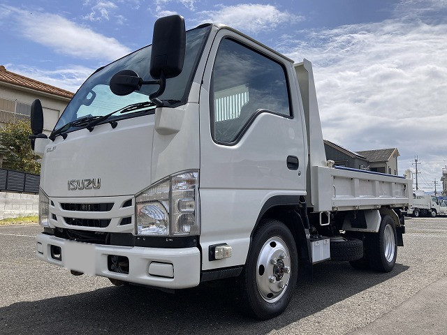 いすゞ エルフ 小型 ダンプ 10尺 TKG-NKS85AD