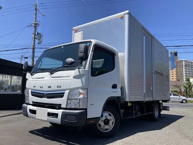 三菱 キャンター 小型 アルミバン パワーゲート サイドドア の中古トラック【車両No.165882】
