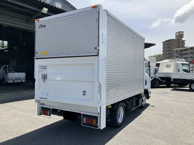 いすゞ エルフ 小型 アルミバン パワーゲート SKG-NLR85ANの中古トラック画像2