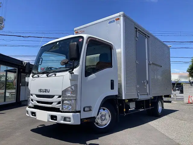いすゞ エルフ 小型 アルミバン サイドドア TRG-NMR885ARの中古トラック画像1