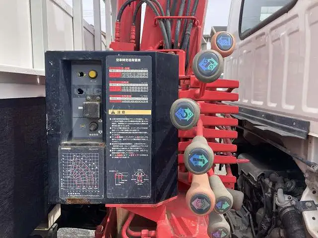 いすゞ エルフ 小型 クレーン付 4段 フックインの中古トラック画像8