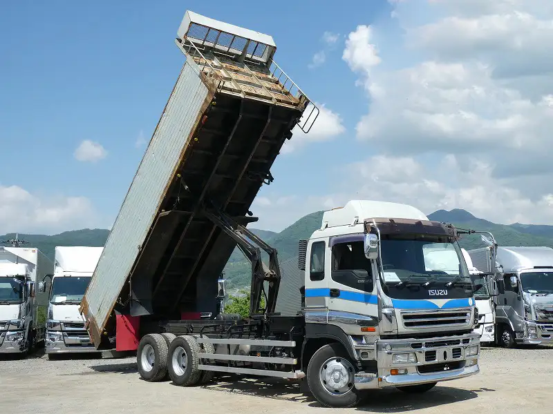 いすゞ ギガ 大型 ダンプ 土砂禁 ベッドの中古トラック画像4