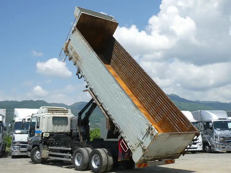 いすゞ ギガ 大型 ダンプ 土砂禁 ベッドの中古トラック画像5