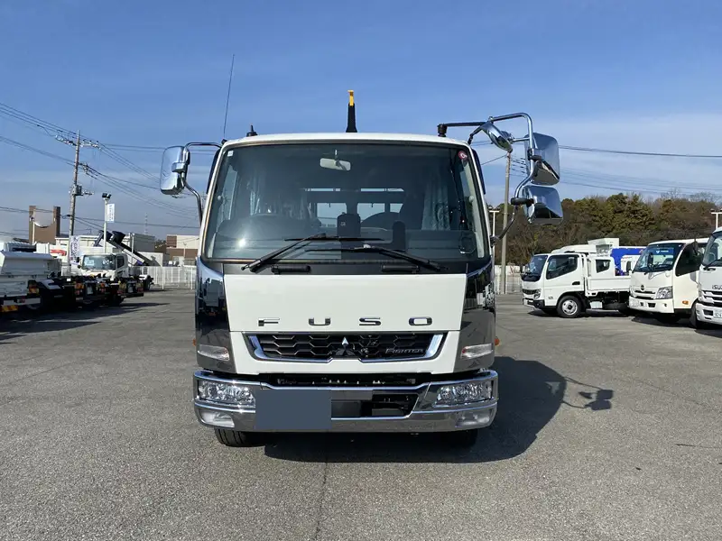 三菱 ファイター 中型/増トン アームロール ツインホイスト ベッドの中古トラック画像2