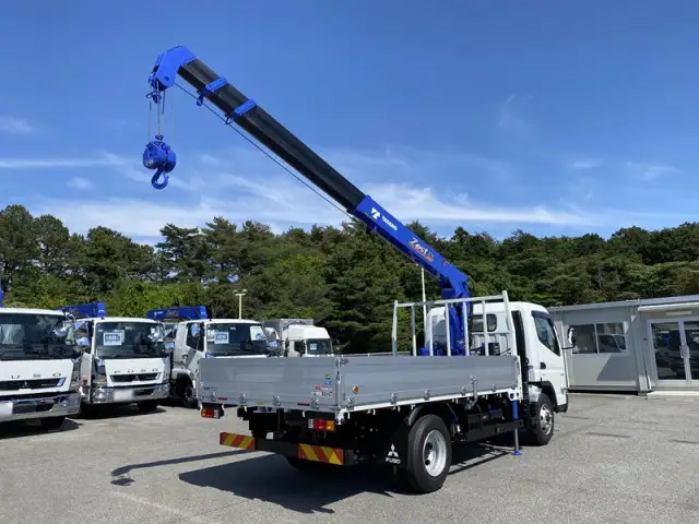 三菱 キャンター 小型 クレーン付 アルミブロック 4段の中古トラック画像3