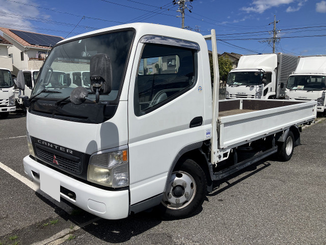 三菱 キャンター 小型 平ボディ ワイドロング KK-FE82CE
