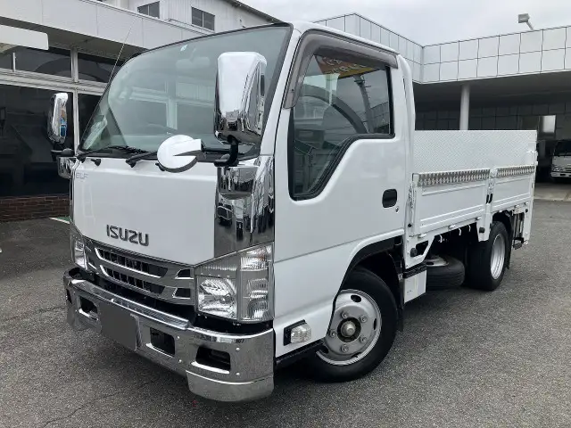 いすゞ エルフ 小型 平ボディ パワーゲート 床鉄板 の中古トラック【車両No.165936】