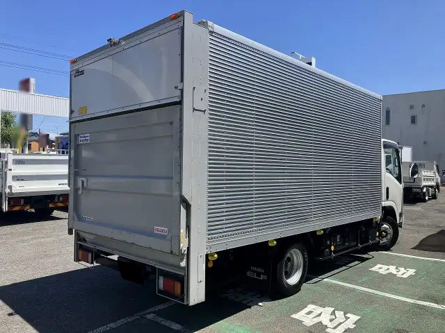 いすゞ エルフ 小型 アルミバン パワーゲート 床鉄板の中古トラック画像2