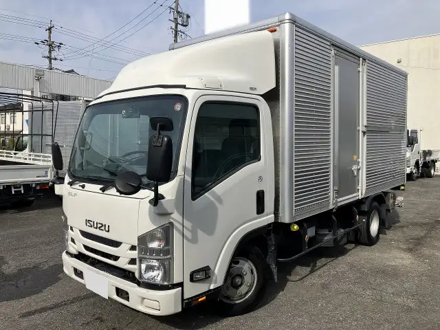 いすゞ エルフ 小型 アルミバン パワーゲート サイドドア の中古トラック【車両No.165929】